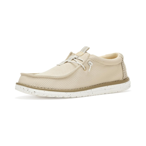 Mens Hey Dude Wally Mesh Neutrals