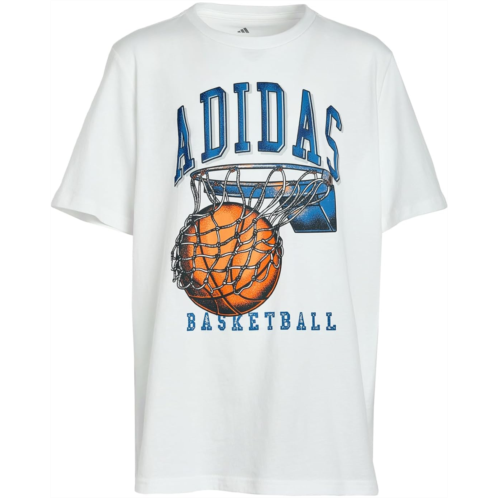 adidas Kids Bball Dunk Tee (big Kid)