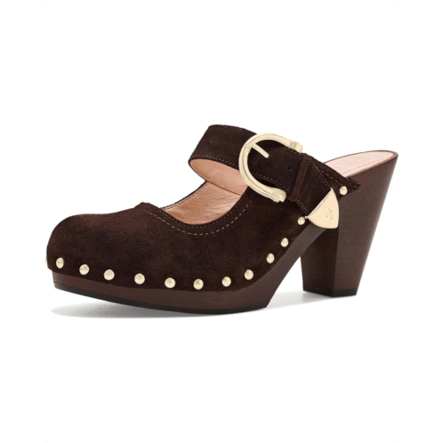 Frye Cindy Buckle Clogs