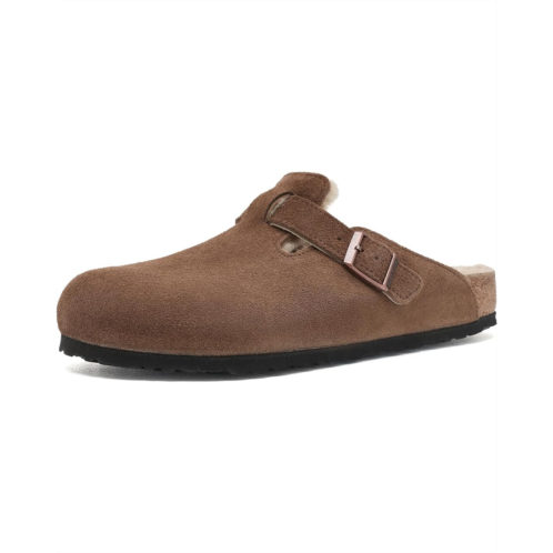 Mens Birkenstock Boston Shearling Clog - Suede