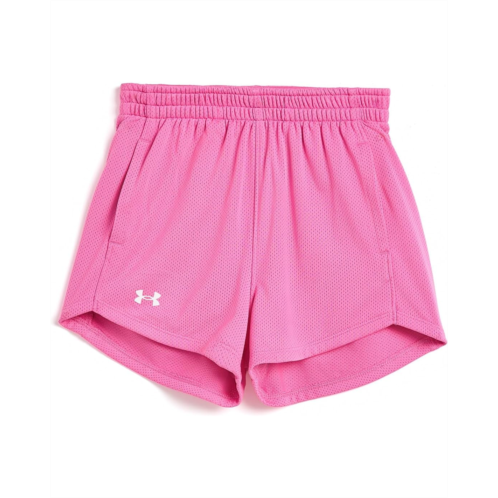 Girls Under Armour Kids Tech Play Up Mesh Shorts (Big Kid)