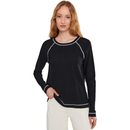 Elliott Lauren Waffle Stitch Raglan Sweater