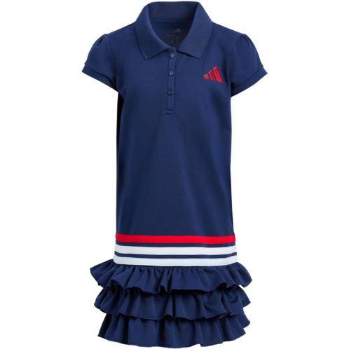 Adidas Kids Ruffle Polo Dress (Toddler/Little Kids)