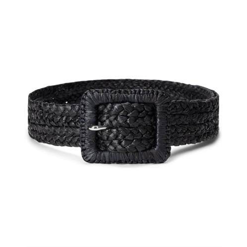 POLO Ralph Lauren Lauren Ralph Lauren Raffia Straw Cover Square 40 Belt Wide