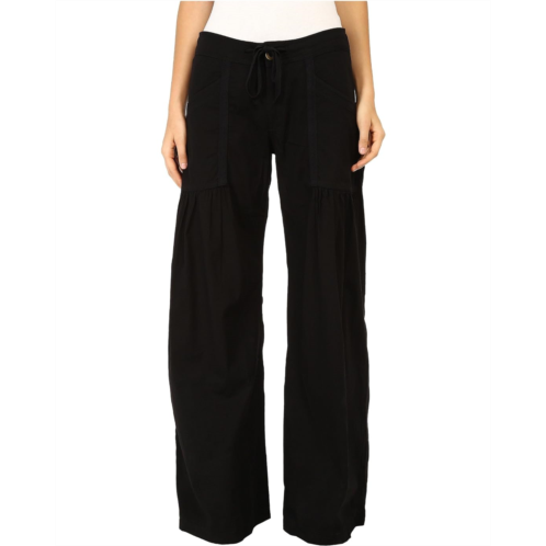 XCVI Willow Wide Leg Stretch Poplin Pants