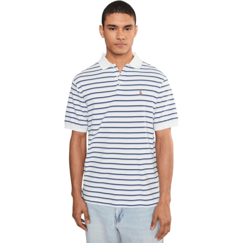 Mens Polo Ralph Lauren Classic Fit Striped Soft Cotton Polo