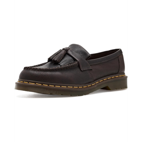 Dr. Martens Unisex Dr Martens Adrian Yellow Stitch Leather Loafers