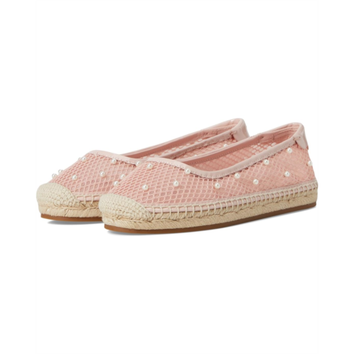 Womens Kate Spade New York Pearl Fishnet Espadrille Ballet Flat