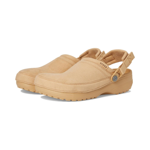Unisex Crocs Classic Crafted Vegan Suede Clogs
