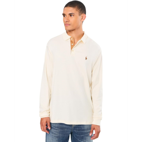 Mens Polo Ralph Lauren Classic Fit Long Sleeve Soft Touch Polo Shirt