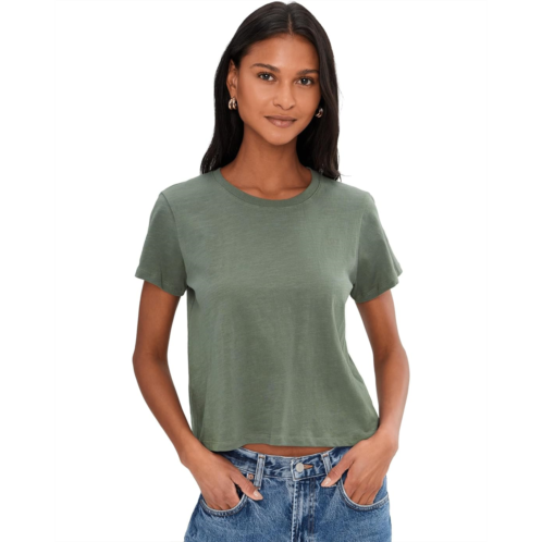 Womens Splendid Louisa Short Sleeve Tee