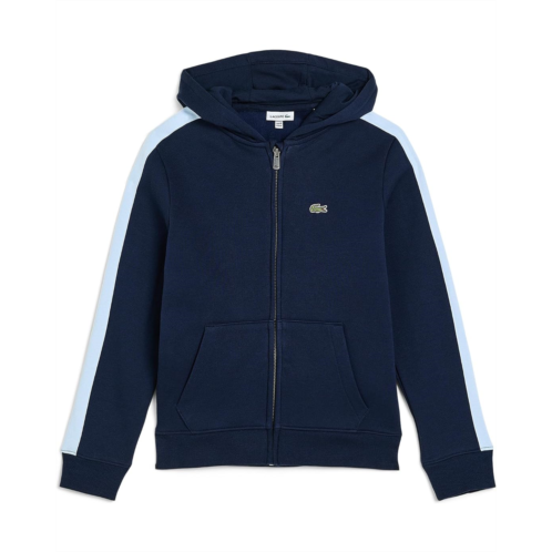 Boys Lacoste Kids Full Zip Hoodie (Big Kid)
