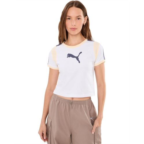 PUMA Graphic Ringer Baby Tee