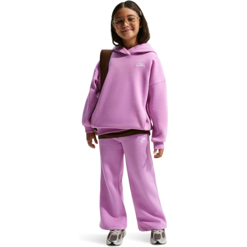 Kids Nike Kids Club Fleece Wide-Leg Pants (Little Kid/Big Kid)