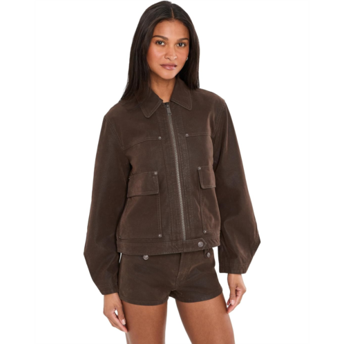 Womens Free People Blair Vegan Suede Sierra