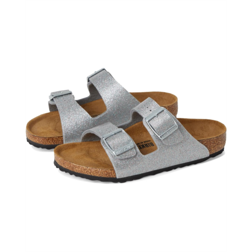 Birkenstock Kids Arizona - Silver Sparkling (Toddler/Little Kid/Big Kid)