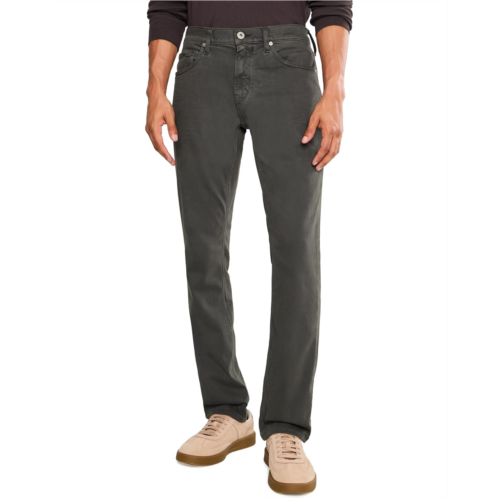 Mens Paige Federal 32 Transcend Slim Straight Fit Pants in Vintage Deep Woods