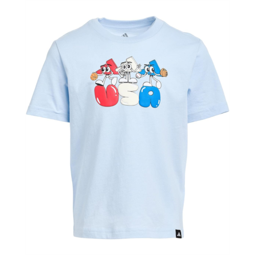 Adidas Kids Graphic Tee (Toddler/Little Kids)