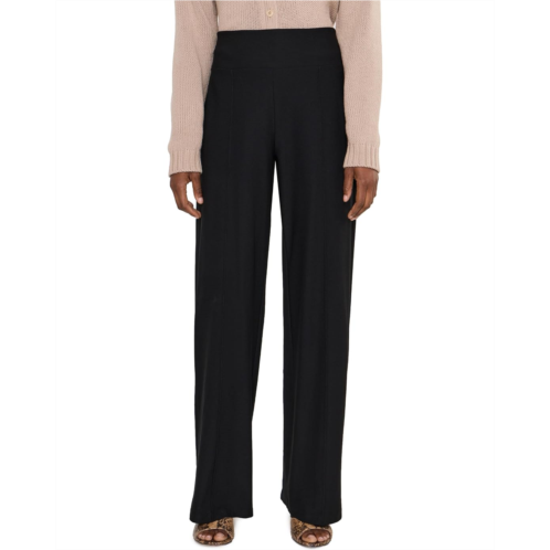 Womens Eileen Fisher Washable Stretch Crepe High-Waisted Pants