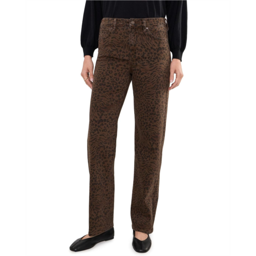 Womens Liverpool Los Angeles Mid-Rise Kennedy Straight Leg