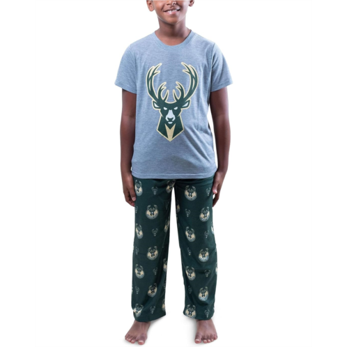 Boys Ultra Game NBA Official Two-Piece Pajama Lounge Pants and Tee Set (Toddler/Little Kid/Big Kid)