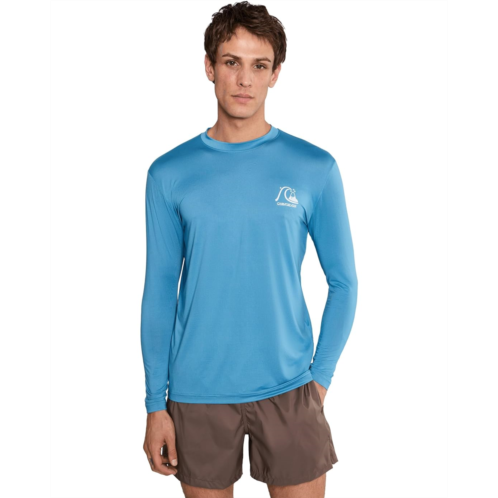 Mens Quiksilver Dna Logo Long Sleeve Surf Tee