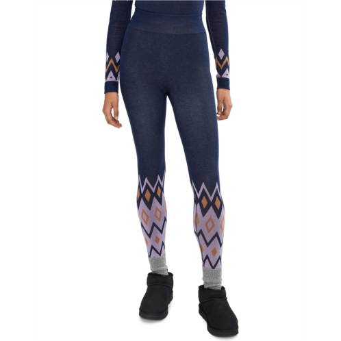 Womens Sweaty Betty Modal Jacquard Base Layer Legging