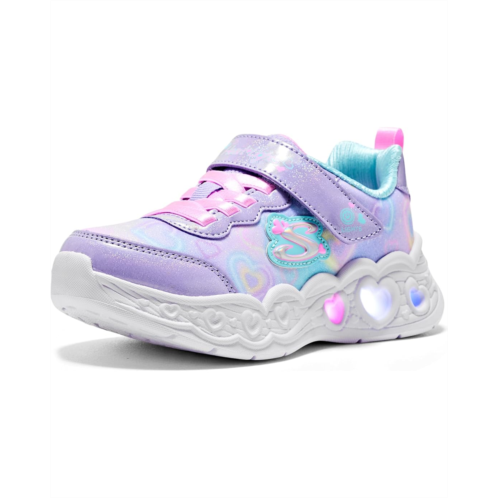 Girls SKECHERS KIDS Divine Heart Lights 303740L (Little Kid/Big Kid)