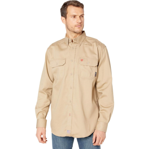 Mens Ariat Work FR AC Long Sleeve Work Shirt