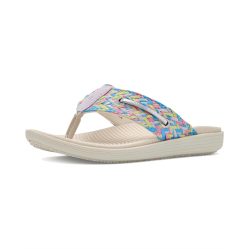 Womens Sperry Kids Parrotfish Flip Flop Sandals (Little Kid/Big Kid)