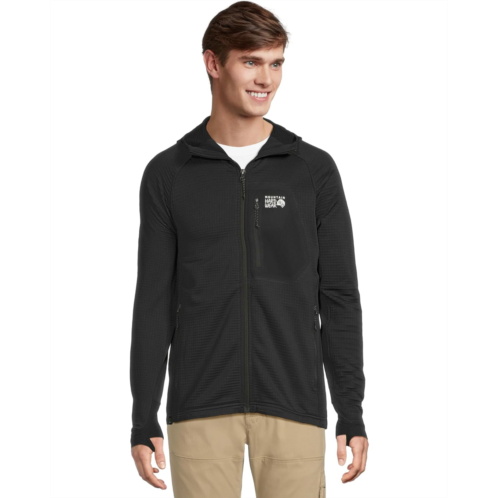 Mens Mountain Hardwear Polartec Power Grid Full Zip Hoody