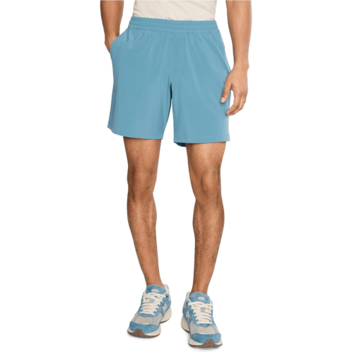 Mens Beyond Yoga Long Run 7 Unlined Shorts