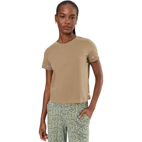 Womens Toad&Co Re-Form Crew Embroidered