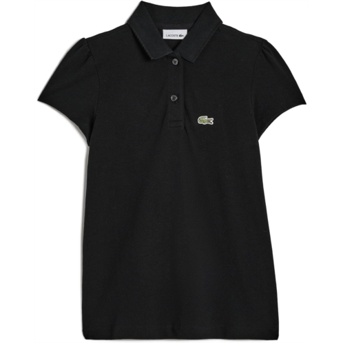 Girls Lacoste Kids Scallop Collar Polo (Big Kid)