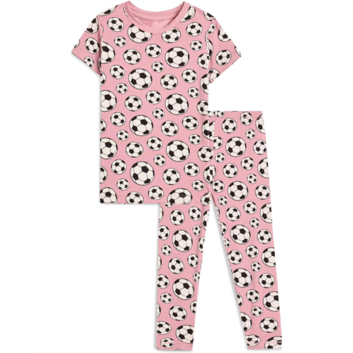 Kickee Pants Kids Print Short Sleeve Pajama Set (Toddler/Little Kid/Big Kid)