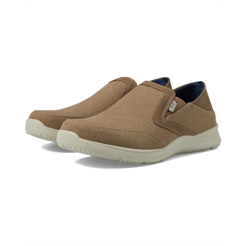 Mens Nunn Bush Conway EZ Canvas Moccasin Toe Slip-On Easy Slip-In Loafer
