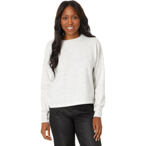 Michael Stars Blythe Mini Pom Pom Sweatshirt