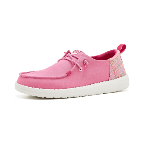 Unisex Hey Dude Kids Wally Funk Prep Plaid