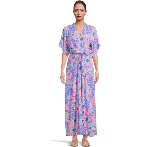 Lilly Pulitzer Wisteria Elbow Sleeve V-Neck