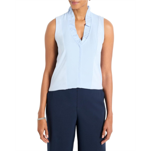 Womens NICZOE Petite Ruffled Around Tank