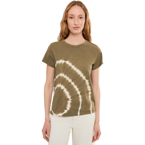 Womens Elliott Lauren Sonar - Short Sleeve Circular Tye Dye Tee