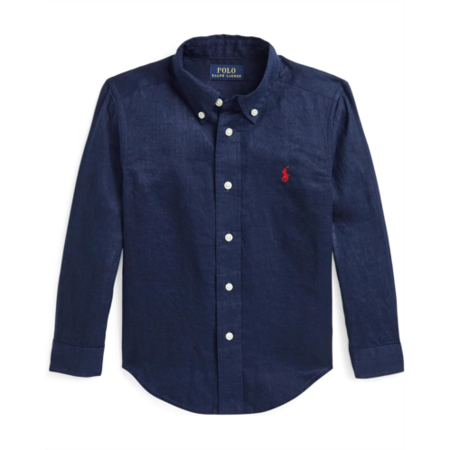 Polo Ralph Lauren Kids Linen Shirt (Toddler/Little Kid)