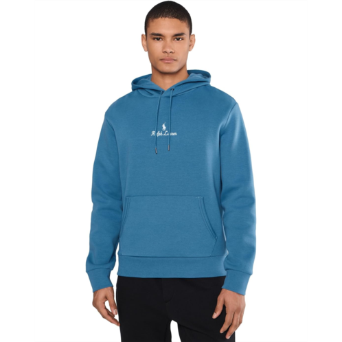 Mens Polo Ralph Lauren Logo Double-Knit Hoodie