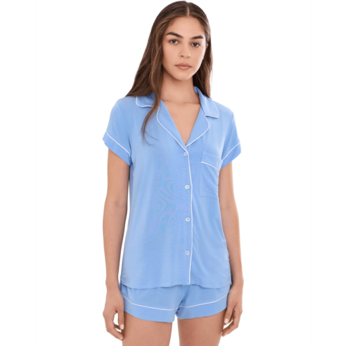 Womens Eberjey Gisele TENCEL Modal Shortie Short PJ Set