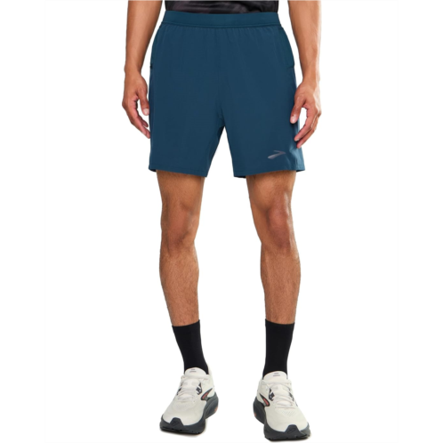 Mens Brooks Journey 7 2-in-1 Shorts