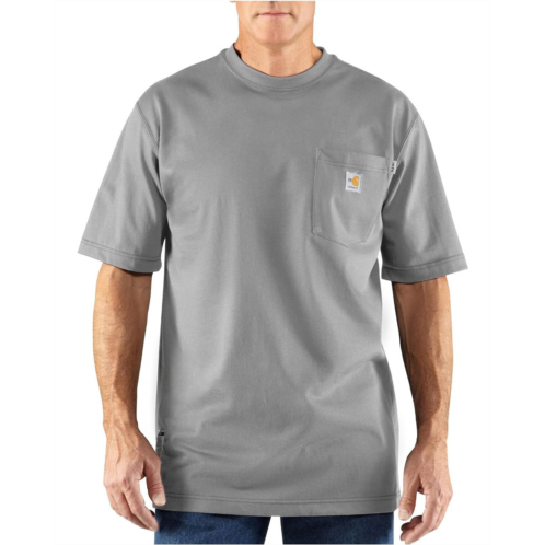 Mens Carhartt Flame-Resistant Force Cotton Short-Sleeve T-Shirt