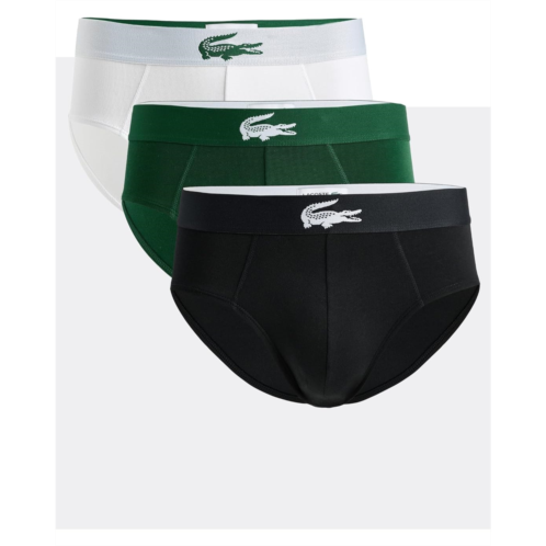 Mens Lacoste 3-Pack Stretch Jersey Briefs