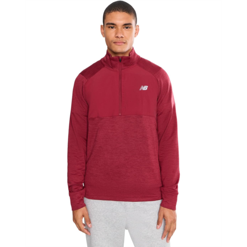 Mens New Balance Athletics Heat Grid 1/2 Zip