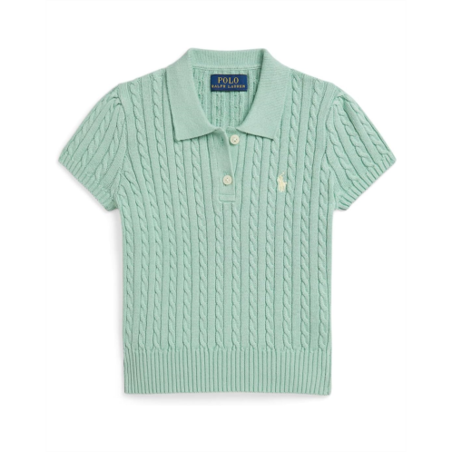 Polo Ralph Lauren Kids Mini-Cable Cotton Polo Sweater (Toddler/Little Kid)