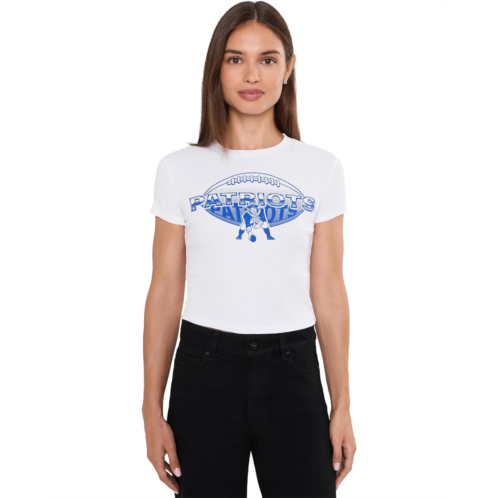 Womens Junk Food Clothing NFL New England Patriots Repeat Baby Tee